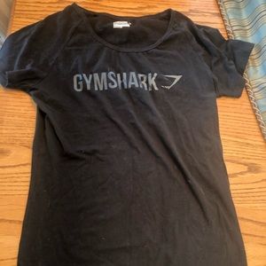 Tops - Black Gymshark t shirt Tops - Black Gymshark t shirt